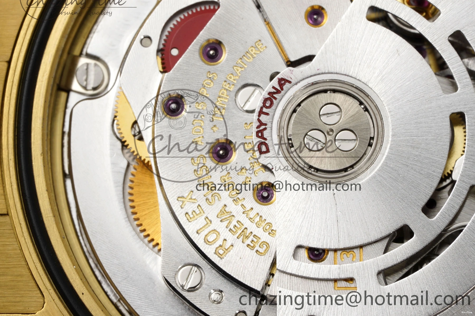 MiroTime 0228 Daytona 116508 BTF 1:1 Best Edition Black Diamonds Dial on YG Bracelet SA Sporty 2151